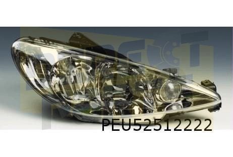 Peugeot 206 (-12/5) koplamp R Origineel! 6205S9, -, Verzenden, -, Nieuw