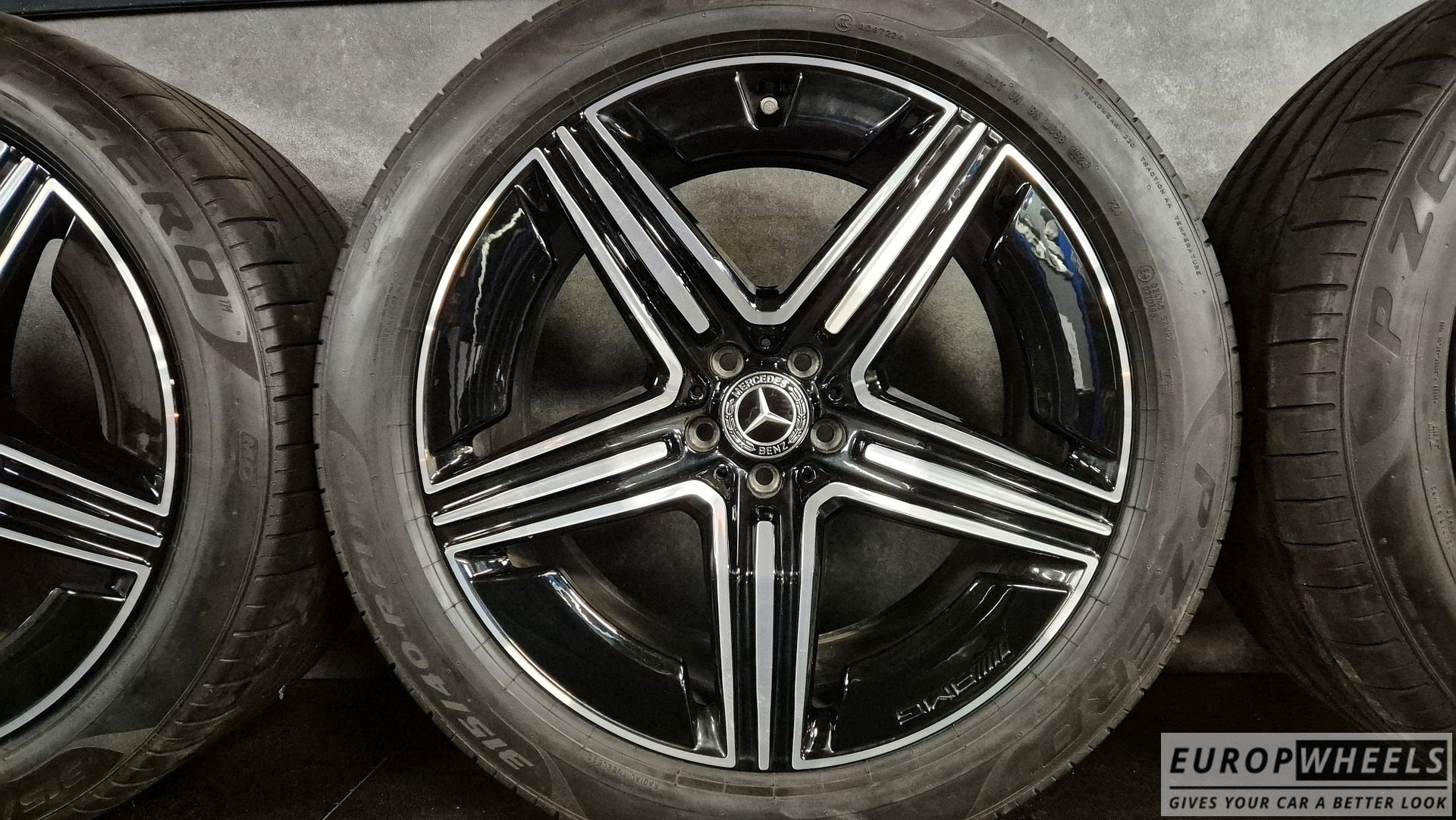 Originele Mercedes AMG 21 inch velgen GLE OEM breedset v167, Auto-onderdelen, Banden en Velgen, Gebruikt, -, 275 mm, -