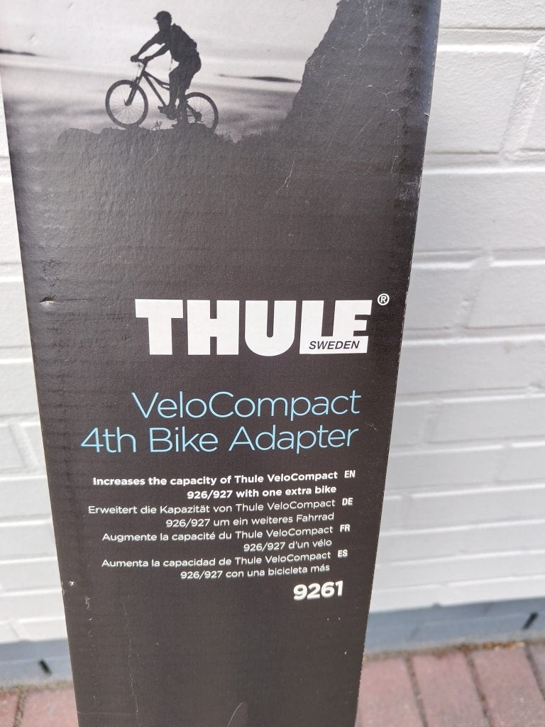 Thule Velocompact 4th Bike Adapter - NIEUW, Enlèvement, 1 vélo, Neuf, Support d'attelage