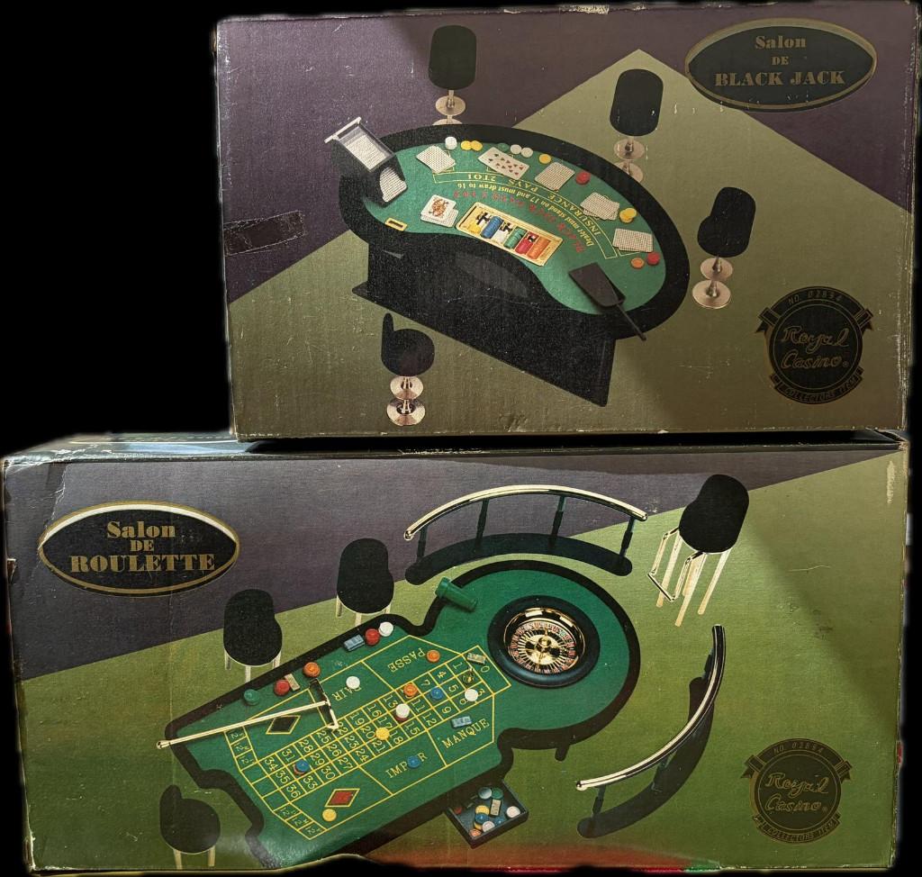Roulette de Salon, Black Jack, Royal Casino. Item's !!, Enlèvement ou Envoi