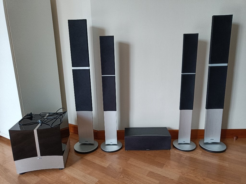 Jamo complete luidsprekerset, Enlèvement, Utilisé, Subwoofer, Jamo