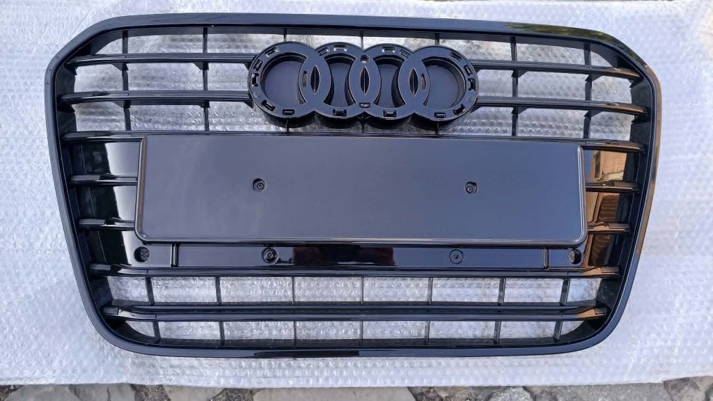 Audi A6 C7 Pre facelift zwarte gelakte grill, Neuf, Pare-chocs, Audi, Enlèvement