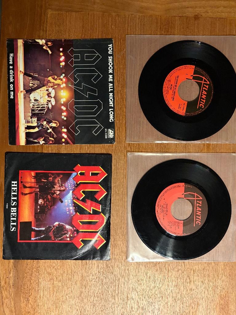 Singles AC/DC, Cd's en Dvd's, Vinyl Singles, Gebruikt, 7 inch, Ophalen of Verzenden, Rock en Metal