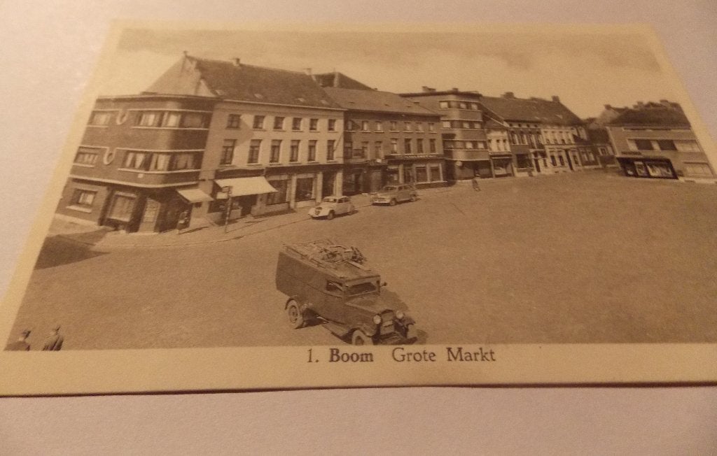 POSTKAART BOOM   GROTE MARKT, Ophalen of Verzenden