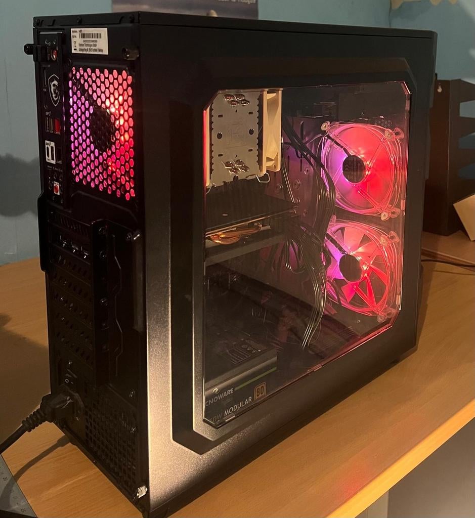 Pc Gaming i7, 16gb Ram, 2k, Radeon RX 6700 XT 12 Go, 3,5To H, Ophalen, Gaming, HDD
