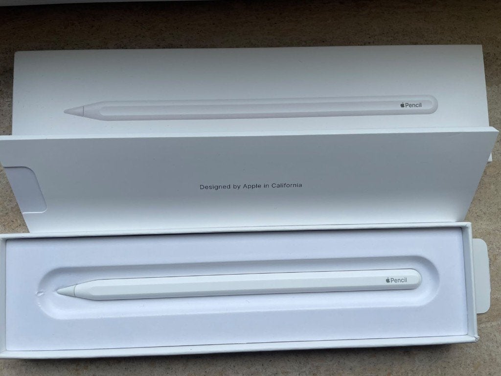 Apple Pencil (2e generatie), Computers en Software, Ophalen of Verzenden, Zo goed als nieuw, Wit, Apple iPad Mini
