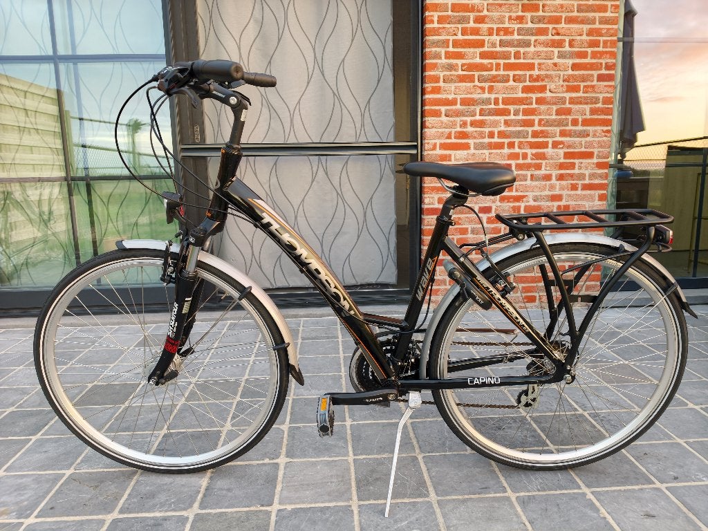 "Thompson Wave" in zeer mooie en perfecte staat., Vélos & Vélomoteurs, Vitesses, Frein sur jante, 26 pouces ou plus, Enlèvement