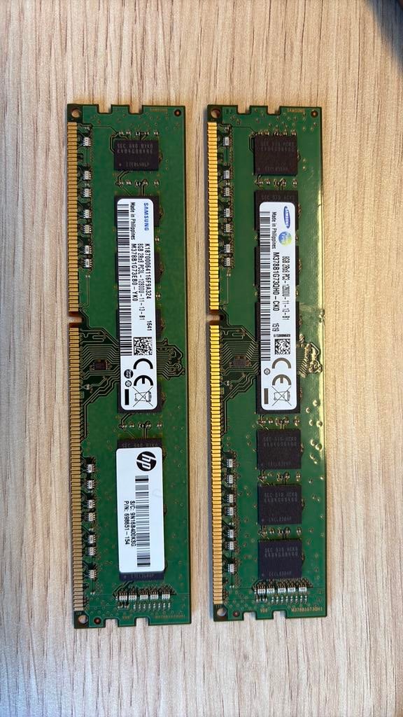 2x 8GB de RAM (16GB), Informatique & Logiciels, Enlèvement, Comme neuf