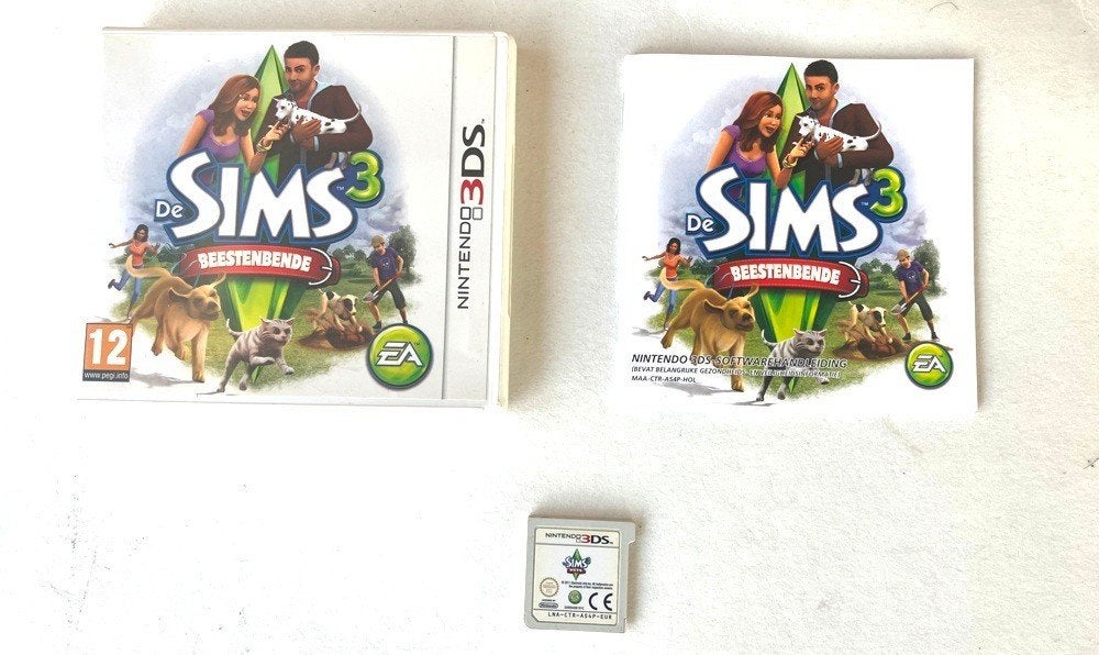De Sims 3 Beestenbende Nintendo (3DS)., Enlèvement ou Envoi, Utilisé