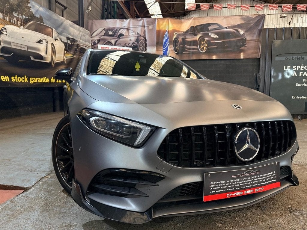 Mercedes-Benz A220 AMG Brabus FULL TVA Incl, Cuir, Achat, Euro 6, Entreprise