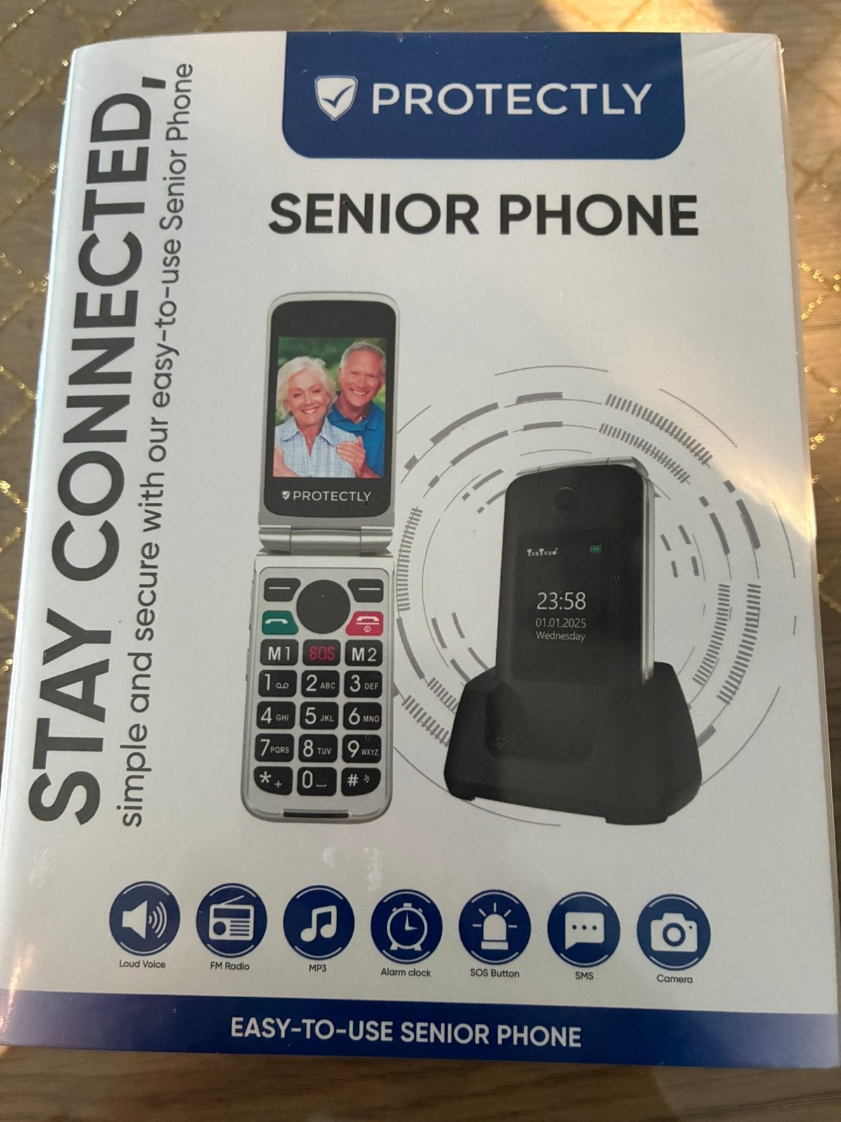 Senioren gsm nieuw, Telecommunicatie, Ophalen of Verzenden, Nieuw