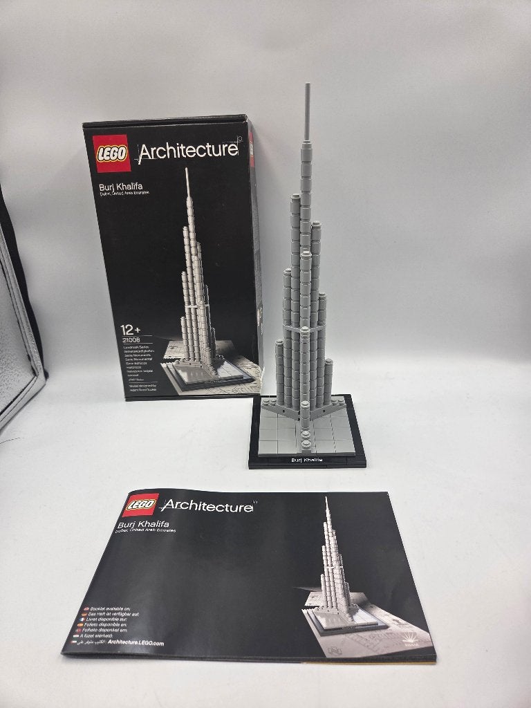 Lego Architecture 21008 Burj Khalifa, Kinderen en Baby's, Speelgoed | Duplo en Lego, Zo goed als nieuw, Lego, Complete set, Compleet