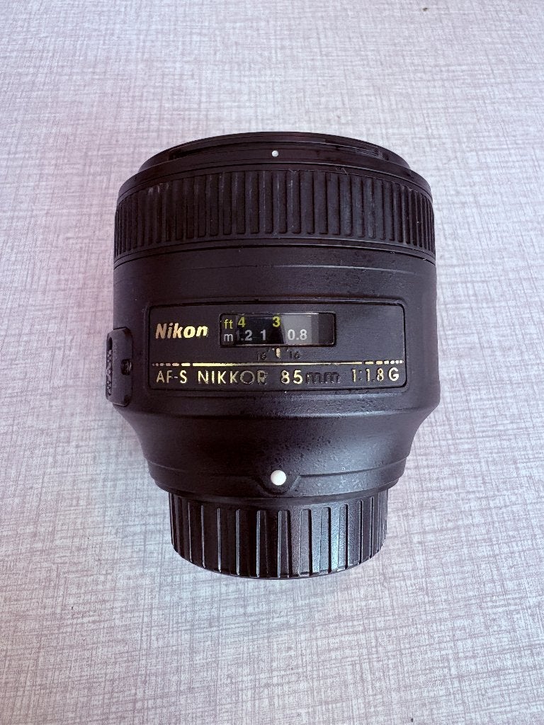 Nikon AF-S 85mm f/1.8 G Nikkor - Haarscherpe Portretlens, TV, Hi-fi & Vidéo, 85 mm, Utilisé, Monture Nikon F, Téléobjectif