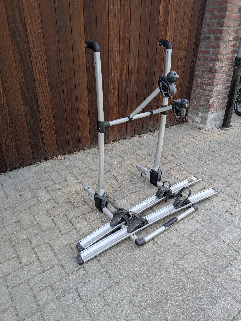 thule excellent fietsendrager voor camper, Ophalen, 2 fietsen, Zo goed als nieuw, Achterklepdrager