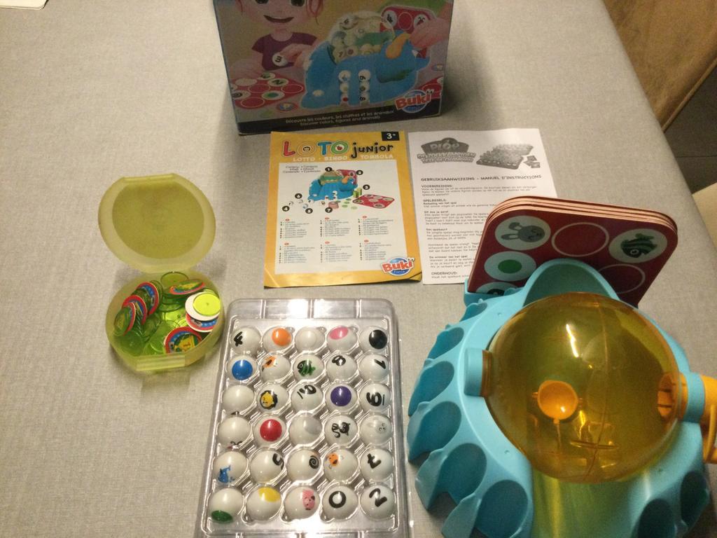 Lotto bingo junior, Enlèvement