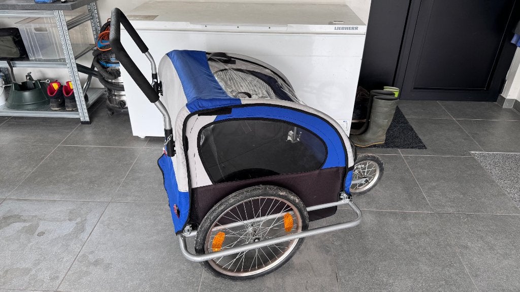 Fietskar / 2-in-1 kinderwagen – zo goed als nieuw!, Ophalen, Zo goed als nieuw, Kinderkar, 40 tot 60 kg