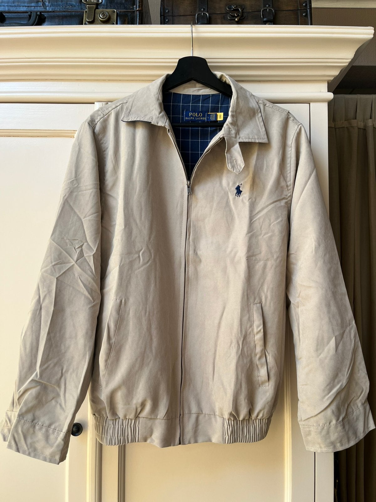 Ralph lauren zomerjas, Ophalen of Verzenden, Zo goed als nieuw, Maat 52/54 (L), Bruin