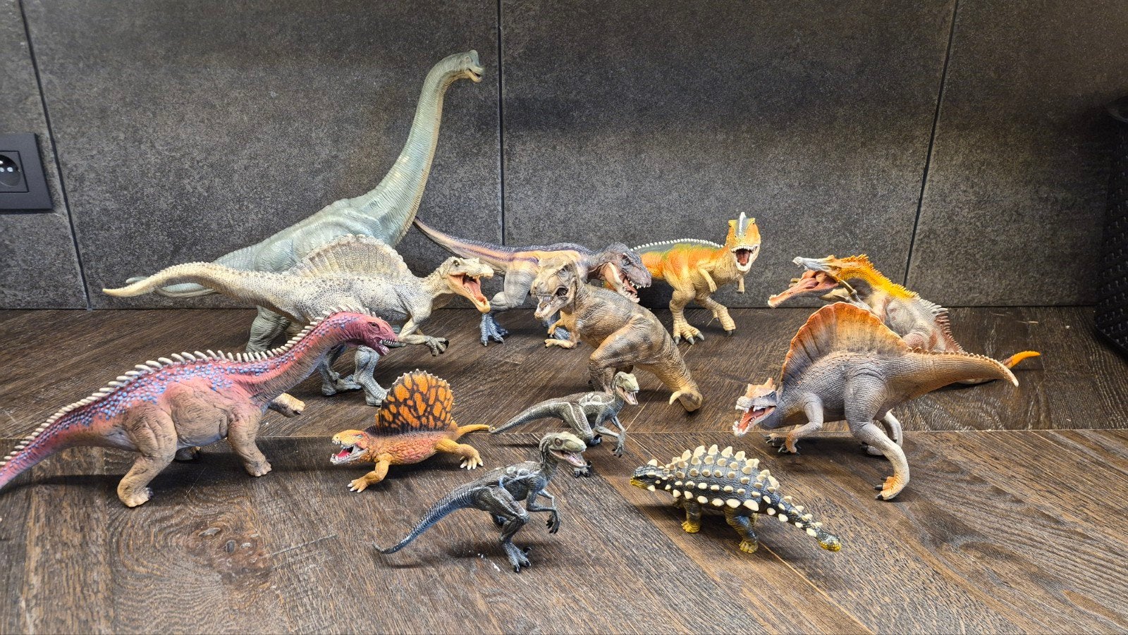Lot dinosaurussen, papo, Schneider,.., Enlèvement ou Envoi
