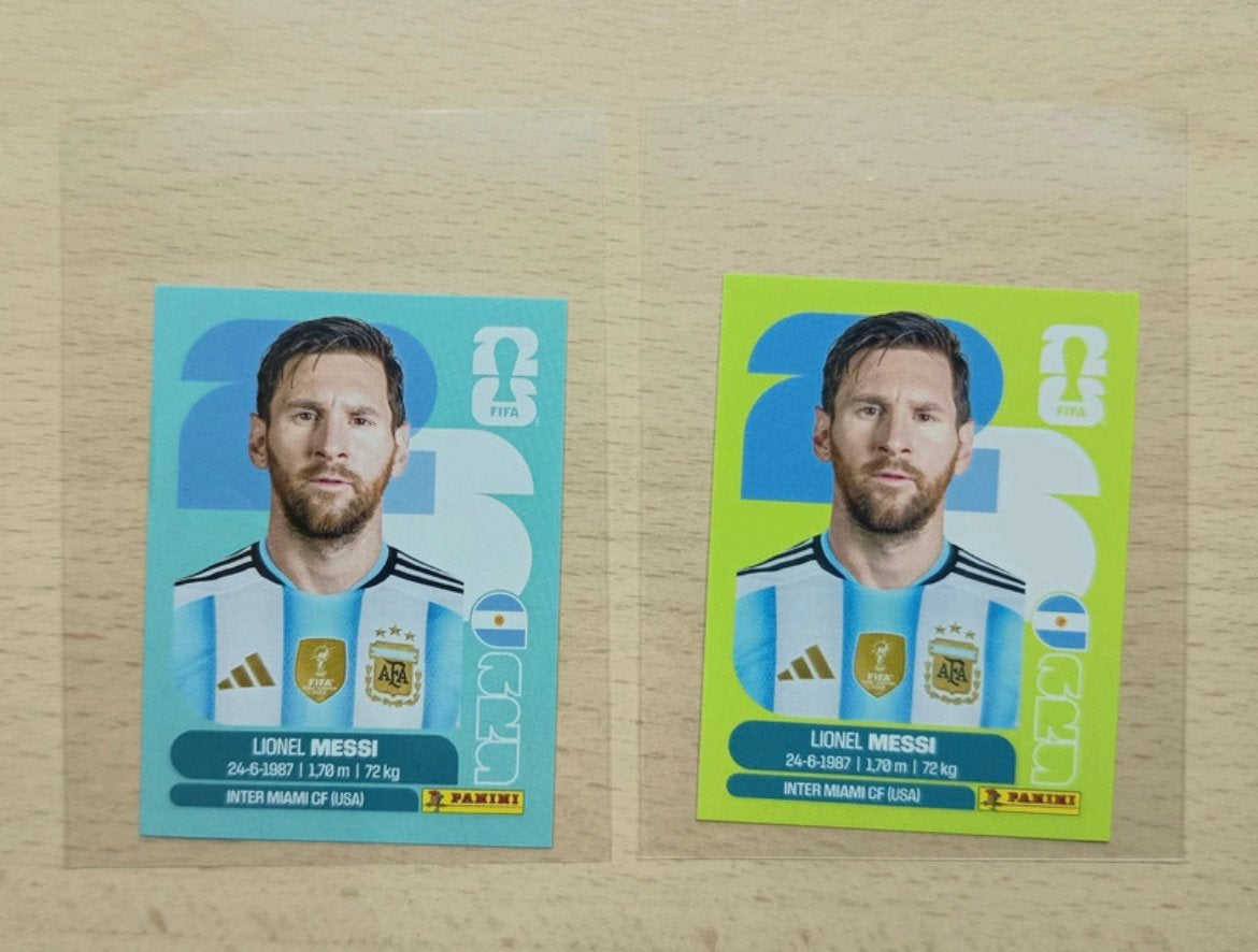 Panini Messi, Enlèvement ou Envoi, Neuf