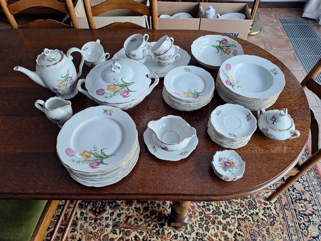 Servies, Ophalen, Zo goed als nieuw, Porselein, Vintage