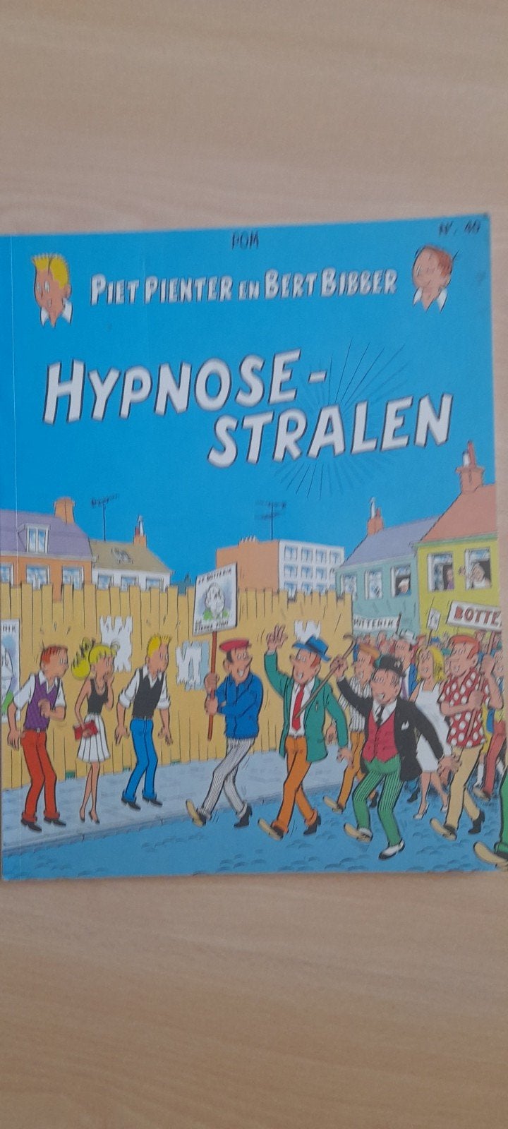piet pienter en bert bibber - hypnosestralen 1e druk, Boeken, Eén stripboek, POM, Ophalen, Gelezen