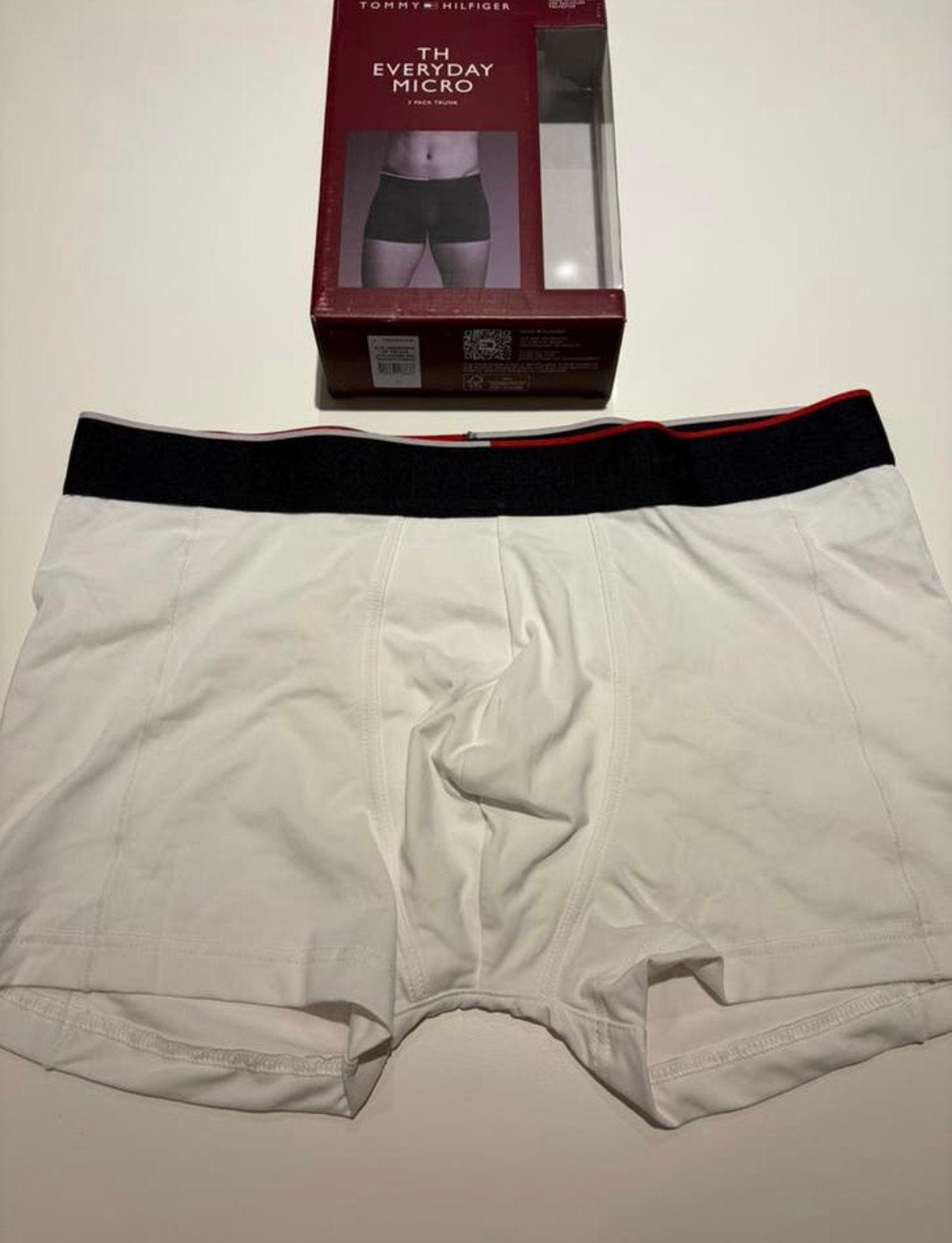 Boxer en microfibre Tommy Hilfiger, Vêtements | Hommes, Envoi, Blanc, Boxer