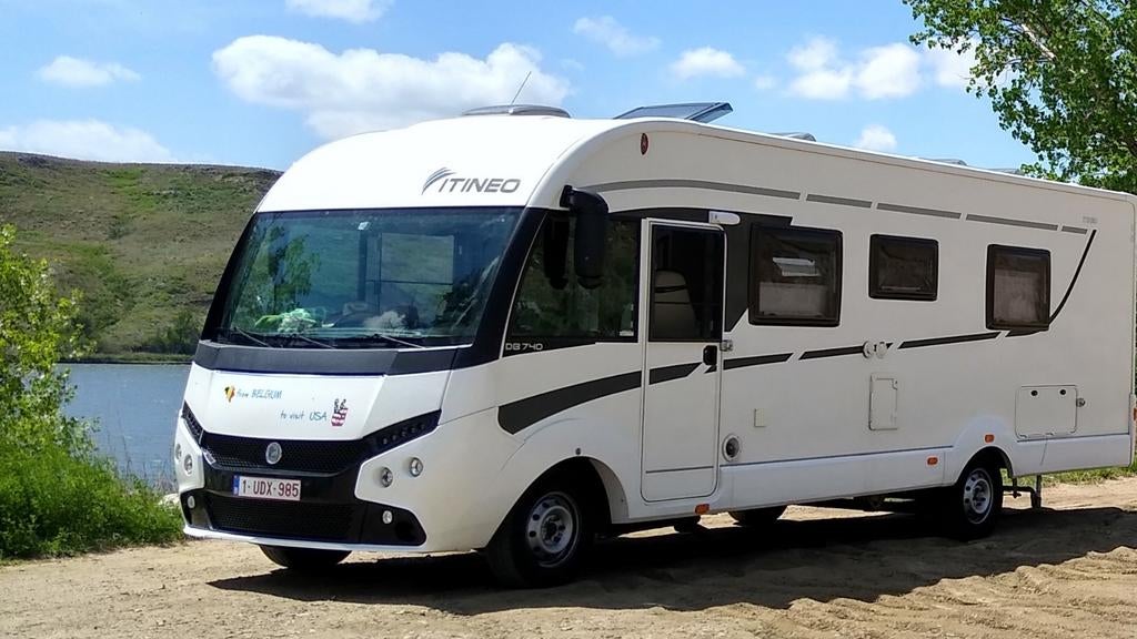 2018  ITINEO DB740 +autonome+, Caravanes & Camping, Camping-cars, Particulier, jusqu'à 4, Intégral, Rapido, Fiat, 7 à 8 mètres