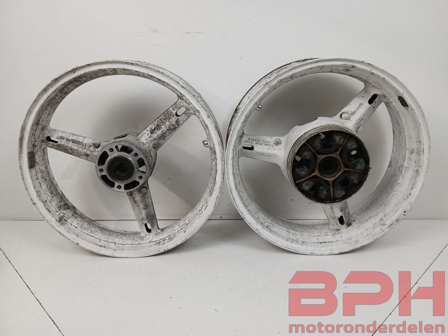 Velgen Suzuki GSX-R 600 750 K1 K2 K3 K4 K5 2001 t/m 2005 wie, Motoren, Gebruikt, -, -, Ophalen of Verzenden