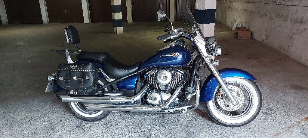 Kawasaki vulcan 900 classic, Motoren, 2 cilinders, Gebruikt, 900 cc, Particulier