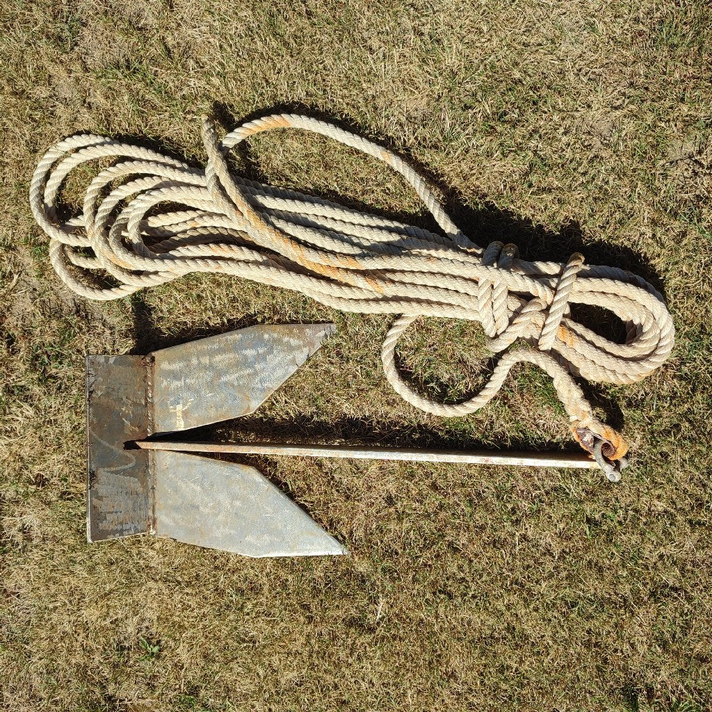 Ancres, chaine et cordage, Watersport en Boten, Ophalen, Gebruikt, Ankeren en Afmeren, Zeilboot of Motorboot