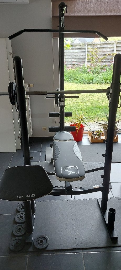 Domyos homegym, Sports & Fitness, Appareils de fitness, Utilisé, Centrale électrique, Bras, Jambes, Pectoraux, Dos, Métal, Enlèvement