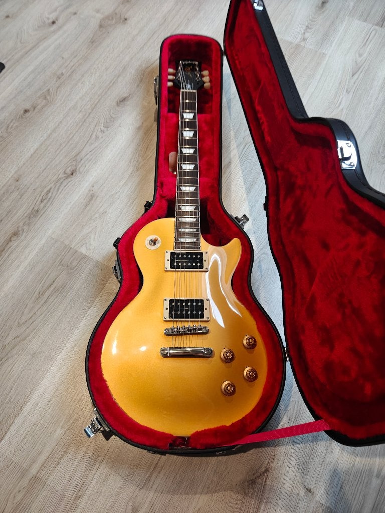 Epiphone Slash Victoria Goldtop, Musique & Instruments, Instruments à corde | Guitares | Électriques, Enlèvement, Solid body, Epiphone