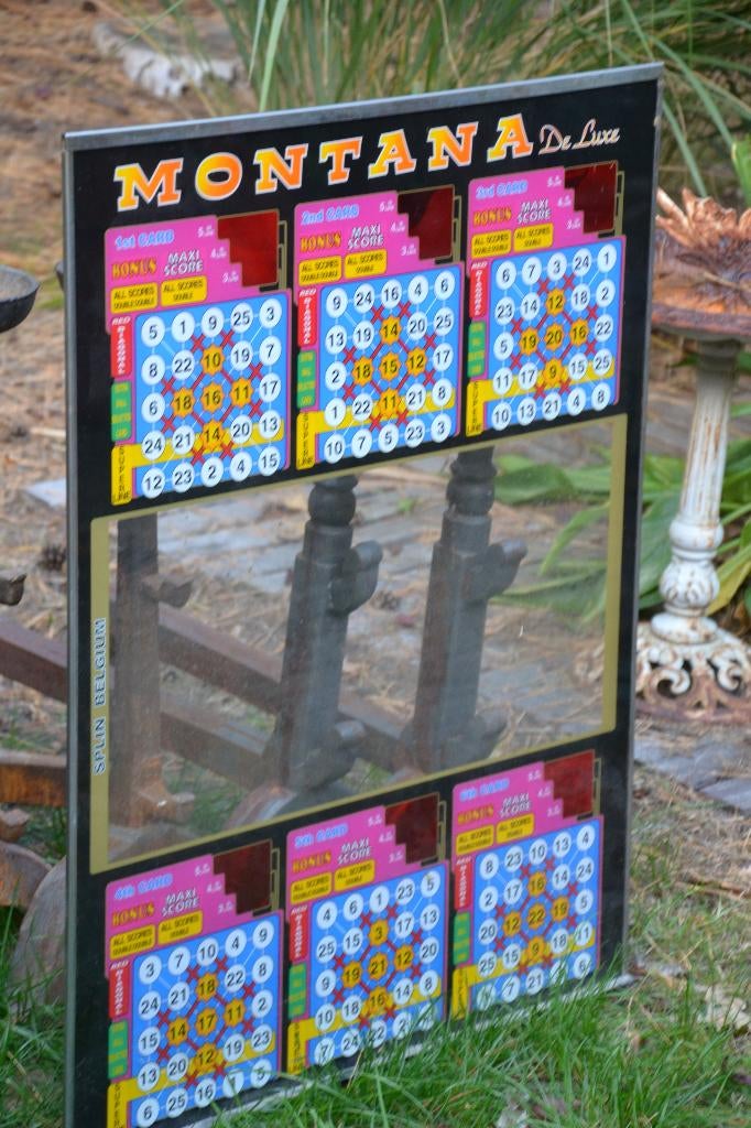 bingo kast raam, Ophalen