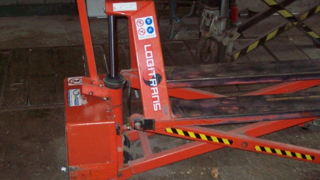 palet wagen, Ophalen, Gebruikt