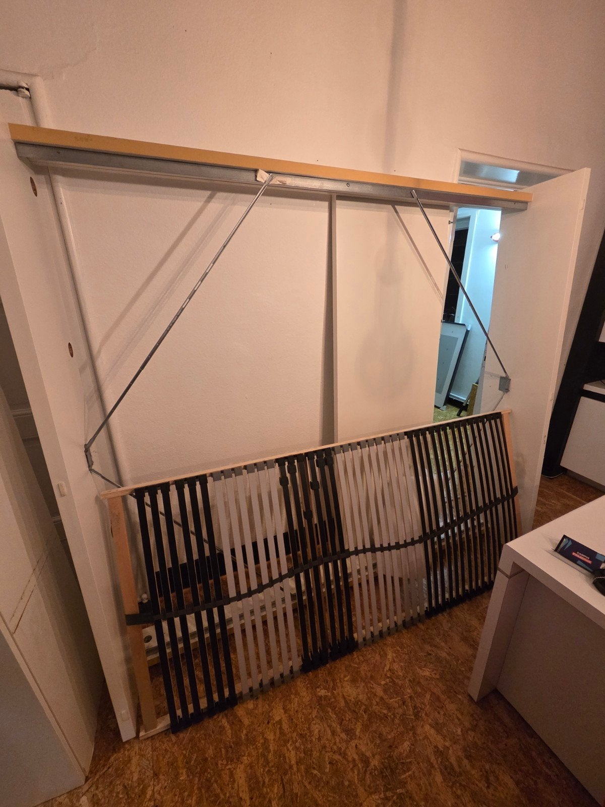 malm bed ikea, Ophalen