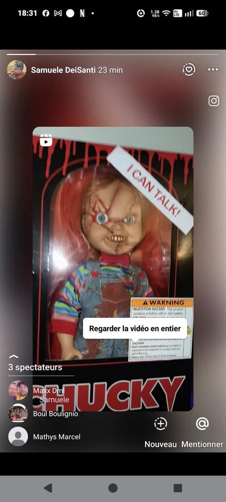 Poupée Chucky