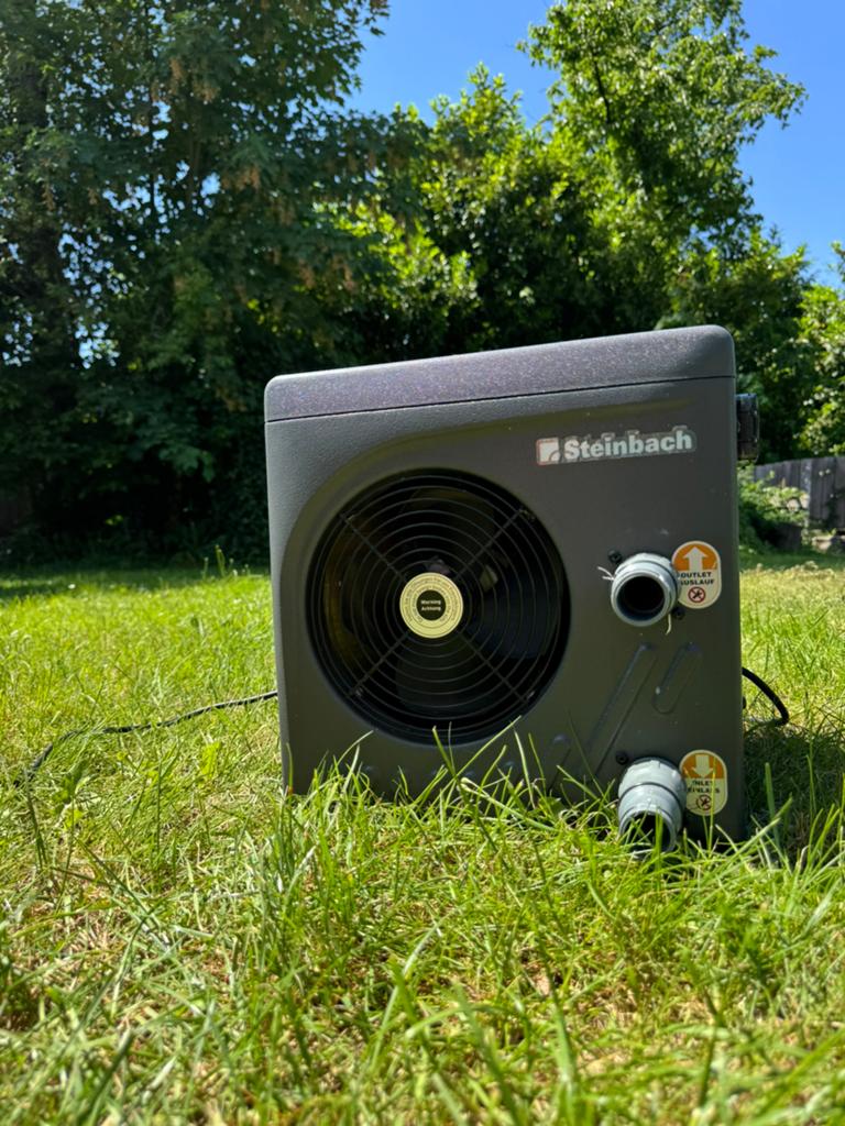 Mini Warmtepomp (Steinbach) voor zwembad tot 20.000 liter, Tuin en Terras, Zwembad-toebehoren, Ophalen, Gebruikt, Overige typen