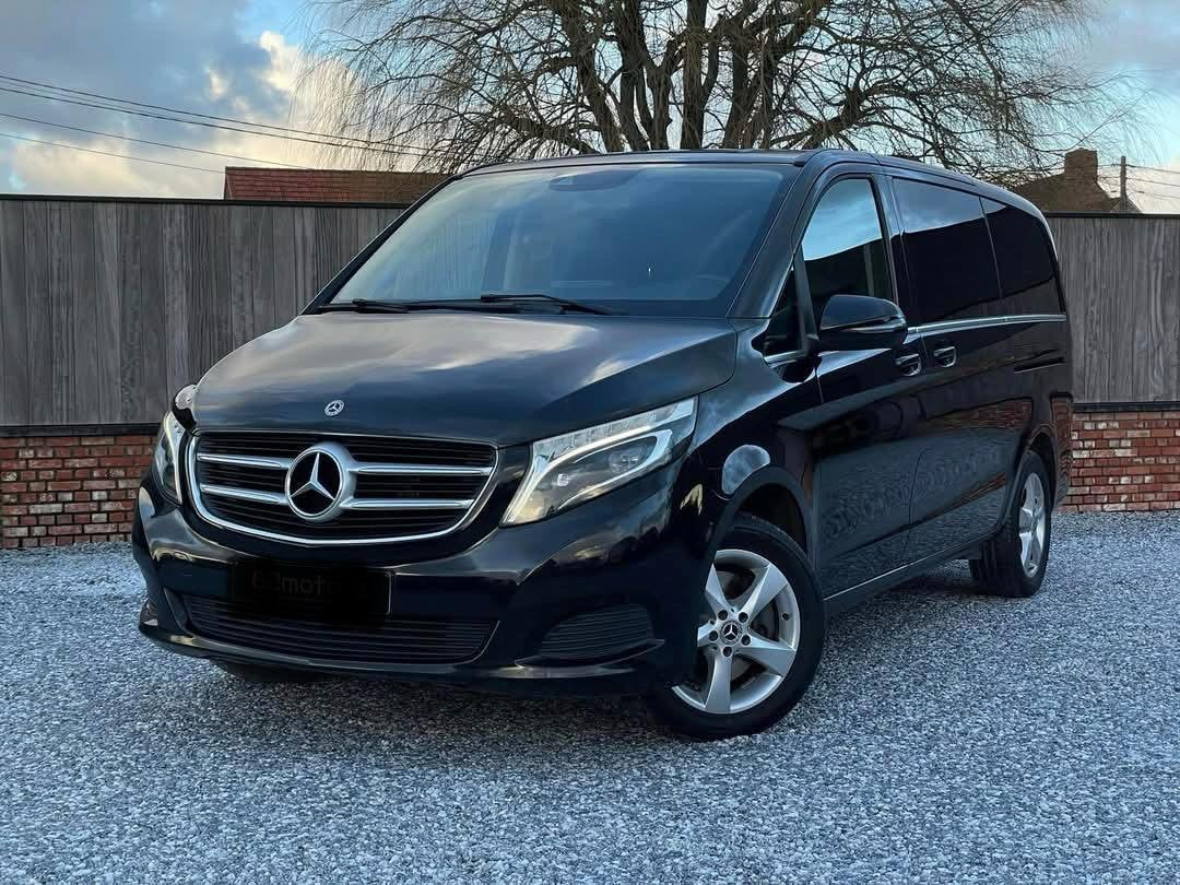 Mercedes-Benz V250D L3 - extra lang 7 zit, Autos, Cuir, Achat, Euro 6, 7 places