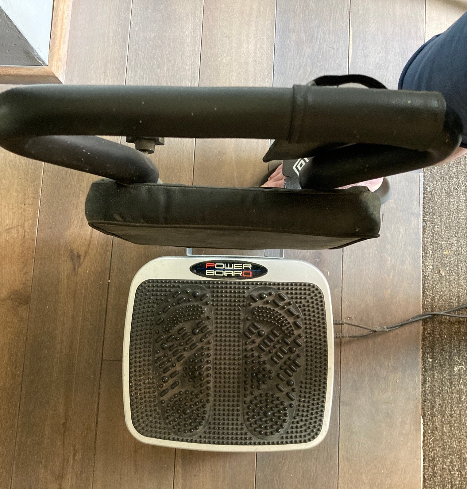 Trilplaat power board, Sport en Fitness, Ophalen, Kunststof, Benen, Trilplaat