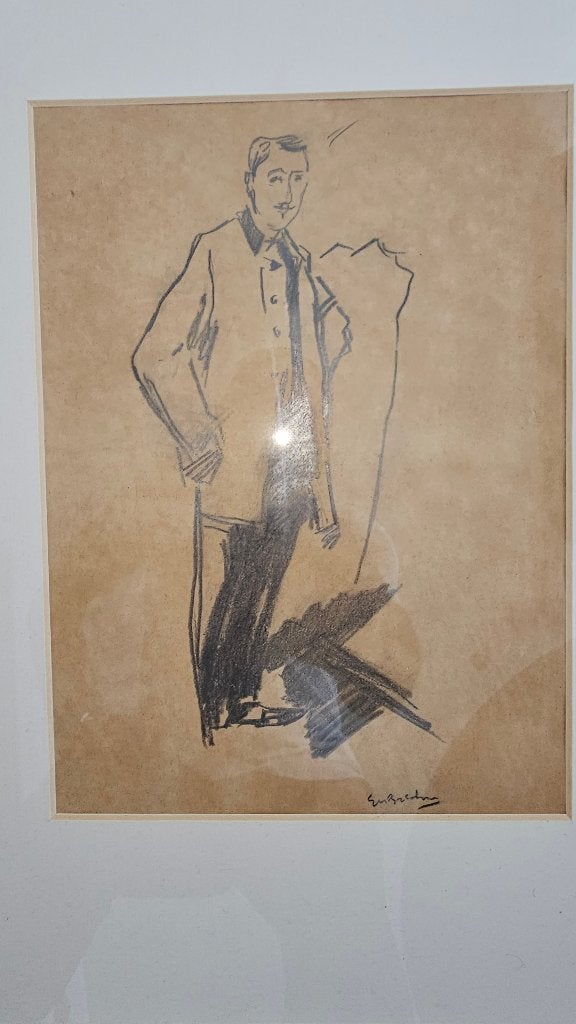 George Hendrik Breitner  Uniek werk, Ophalen, Gesigneerd, Tekening, Papier