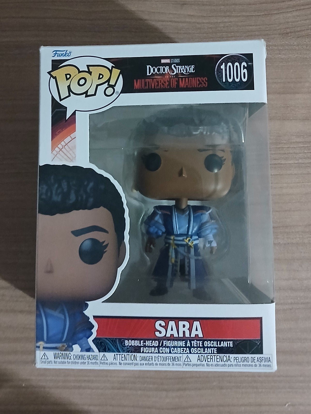 Funko Pop Sara, Ophalen, Gebruikt
