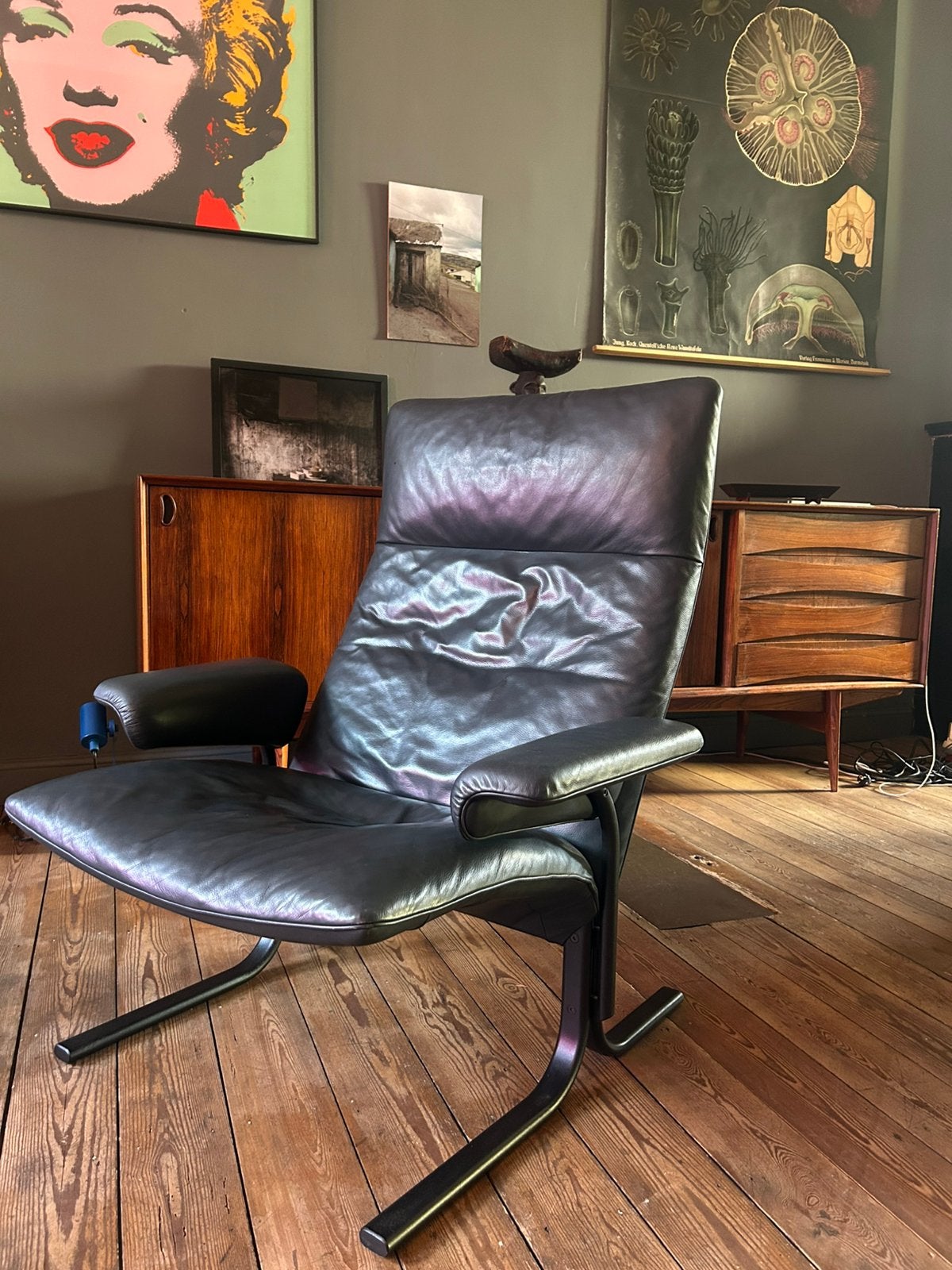 Lounge chair ottoman relax De Sede DS2030, Maison & Meubles, Fauteuils, Enlèvement ou Envoi