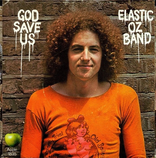 7" Elastic Oz Band – God Save Us, CD & DVD, Vinyles Singles, Enlèvement ou Envoi, 7 inch, Utilisé, Rock et Metal