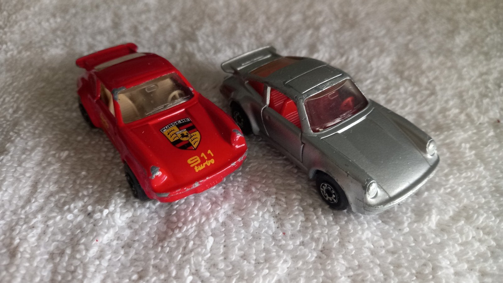 2x Matchbox Porsche, Ophalen of Verzenden, Matchbox