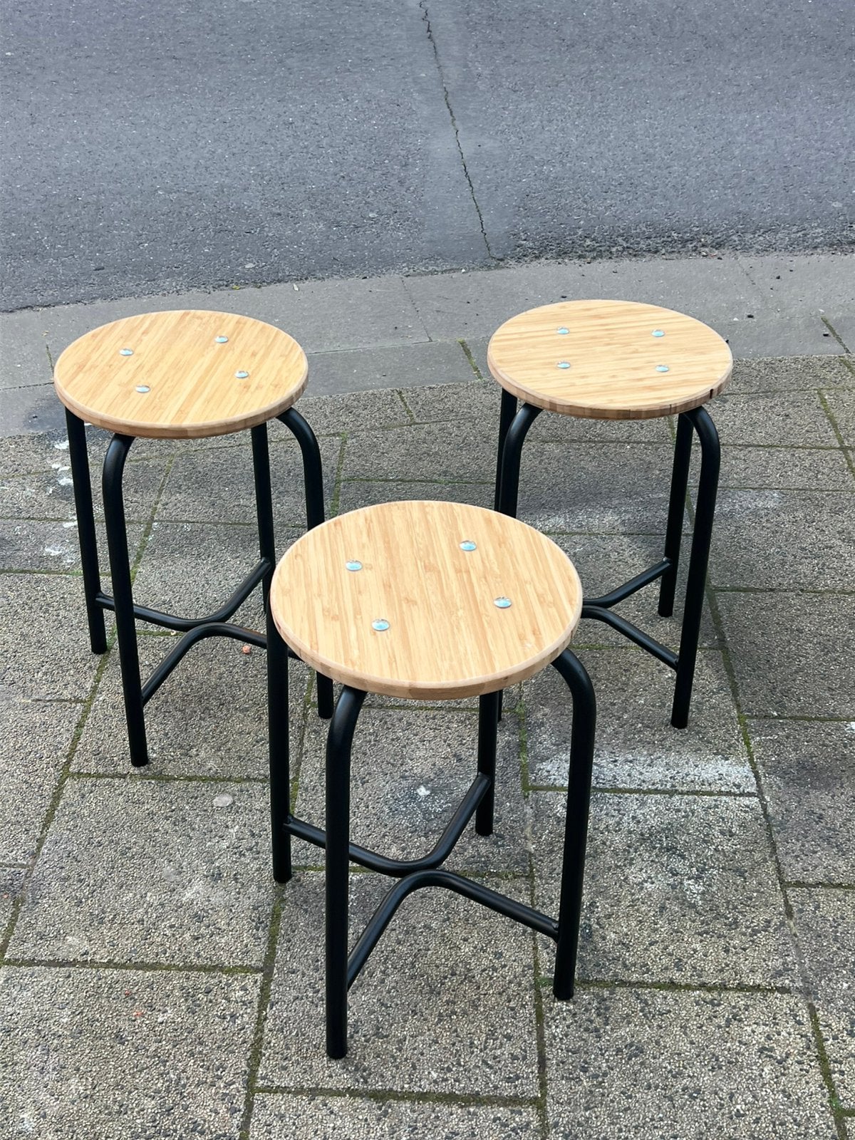 3 mooie retro krukjes., Ophalen, Zo goed als nieuw