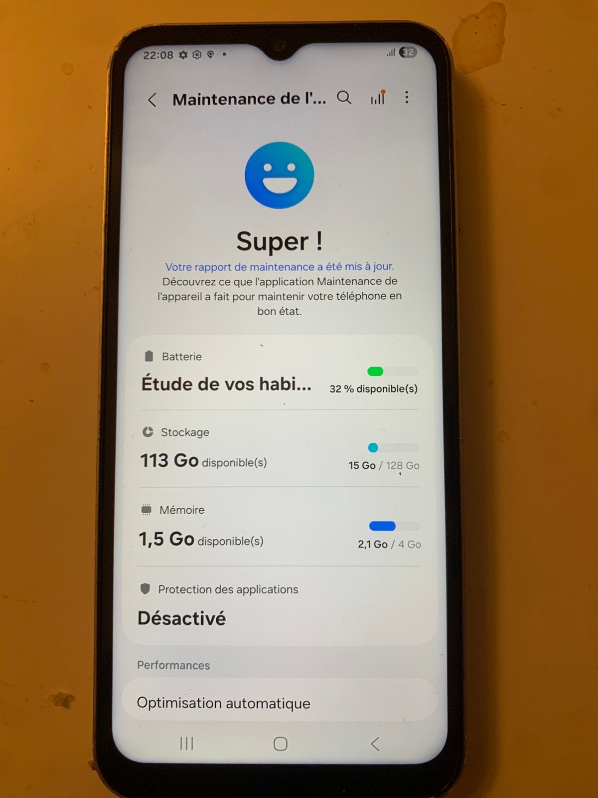 Samsung a14. 128gb de stockage prix 75€, Enlèvement ou Envoi, Comme neuf, Samsung