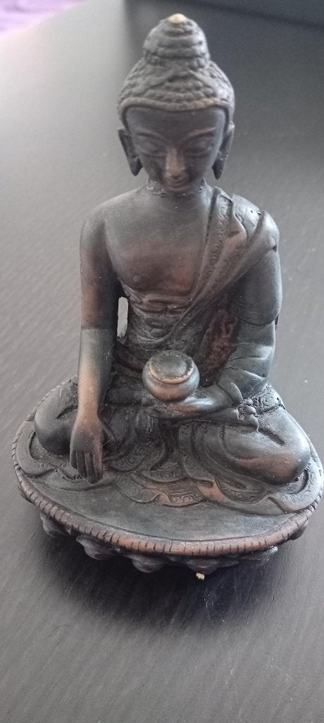 BRONZEN BOEDDHA BEELDJE UIT LADAKH INDIA, Antiek en Kunst, Ophalen of Verzenden