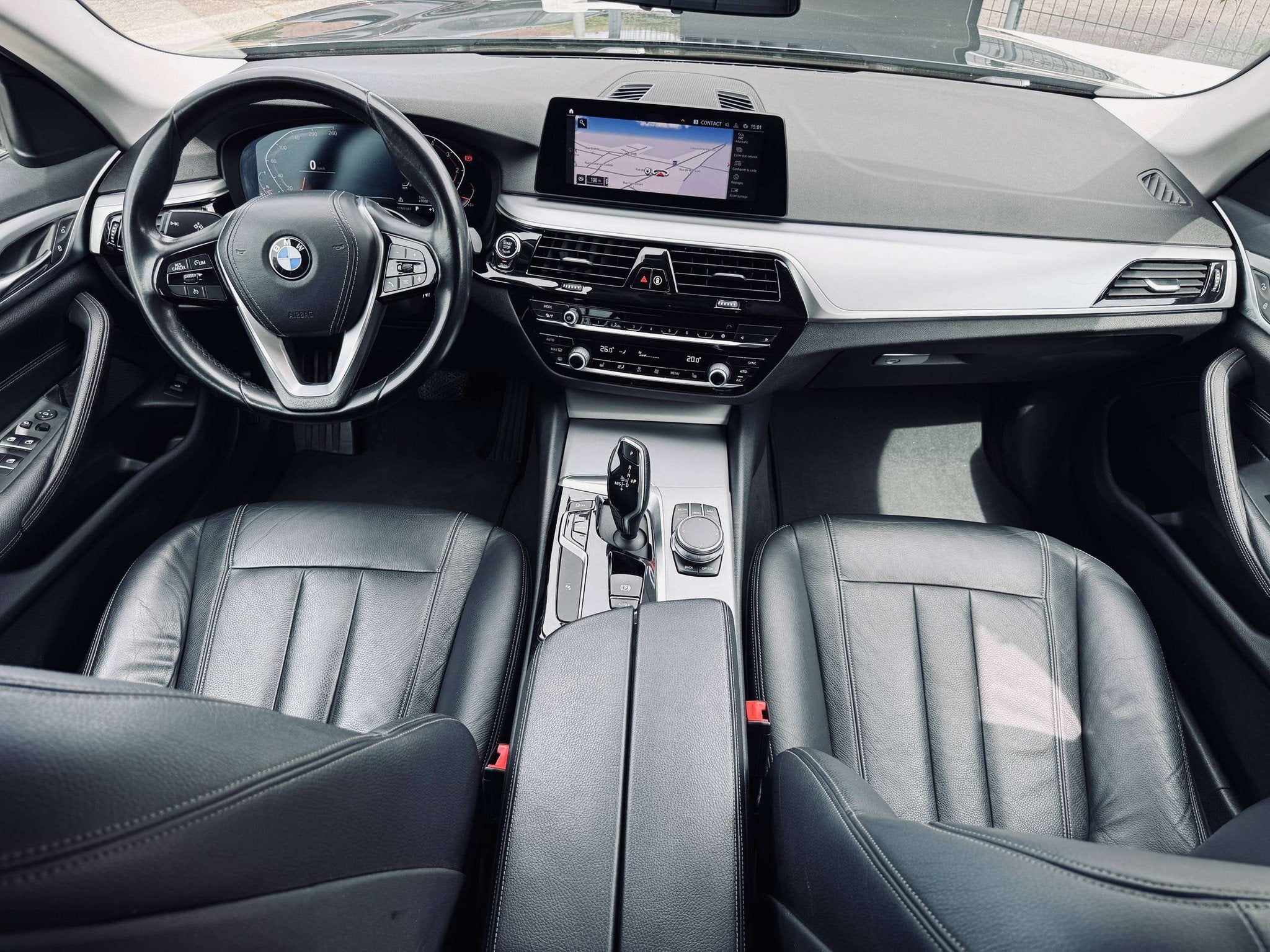 BMW 5 Serie 518 Touring 518d AUTOMATIQUE, Cuir, Navi, Garant, Euro 6, Entreprise, 5 portes, Automatique