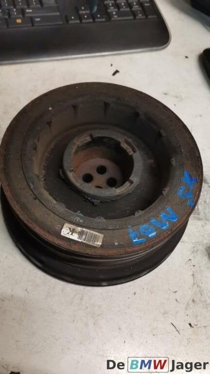Krukaspoelie m57 25D/35D BMW E46 E9x E6x E53 E83 E70 7793593, Enlèvement ou Envoi, Utilisé, BMW, BMW