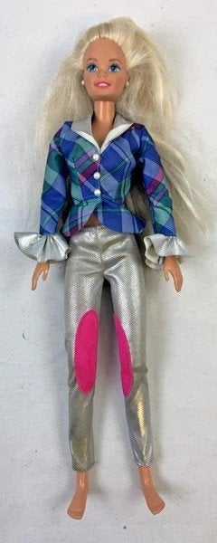 Mattel Barbie Ruiter #12456 Horse Riding 1994 Pop vintage, Kinderen en Baby's, Verzenden, Zo goed als nieuw, Barbie